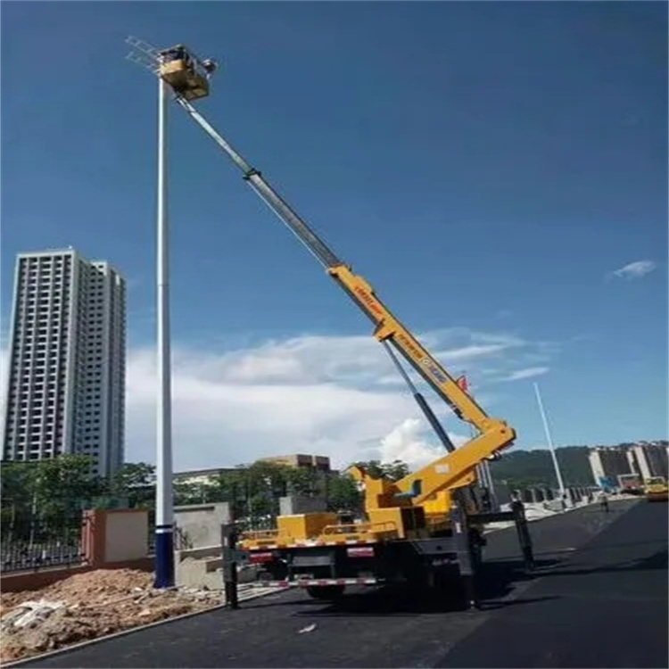 点军维修路灯的曲臂升降车出租